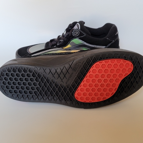 Vans Men's Wayvee Tyson Peterson Skate shoes Black Asphalt Popcush Size 11.5 - Picture 5 of 7